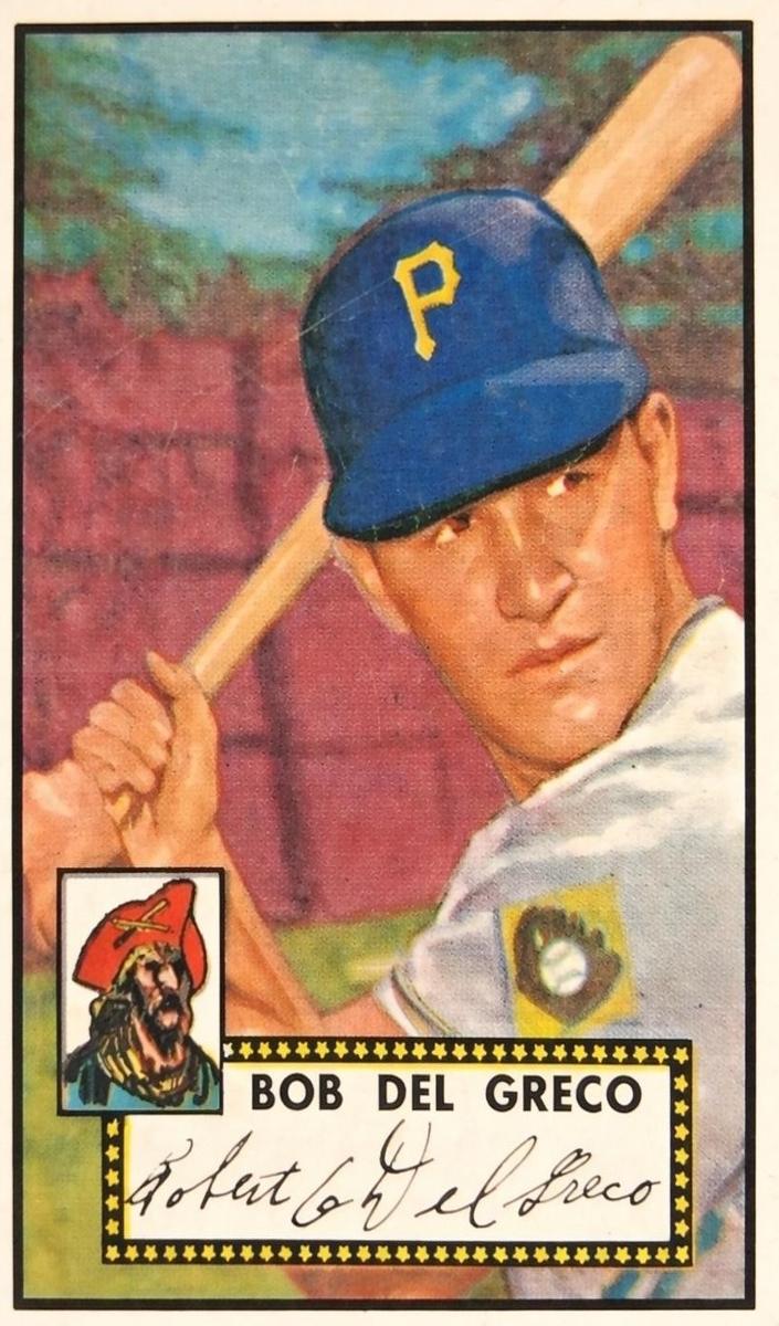 1952 Bobby Del Greco #353