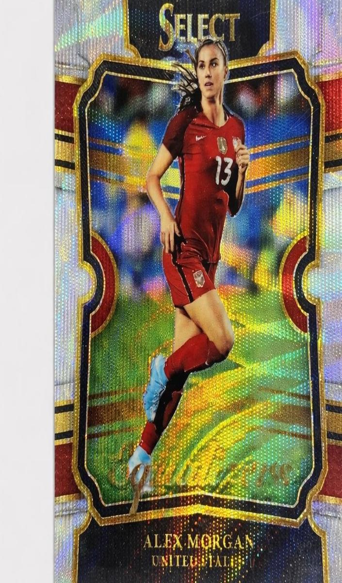 2017 Panini Select Alex Morgan #EQ28 card