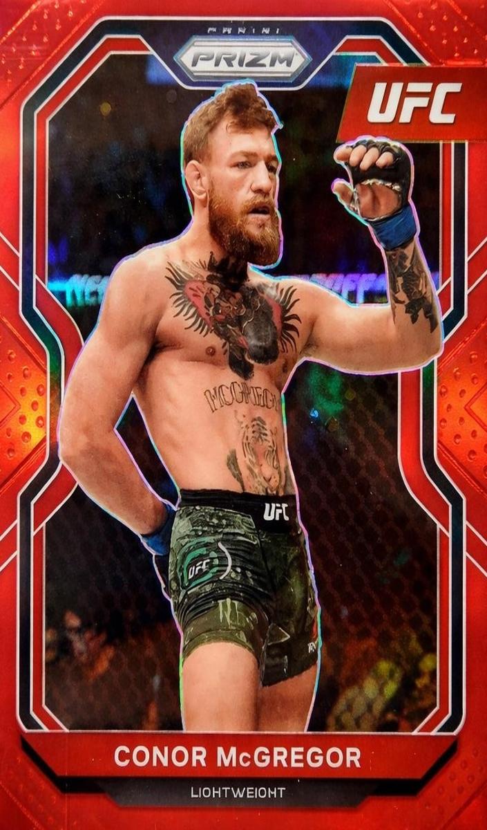 2021 Conor McGregor [Prizms Red] #30