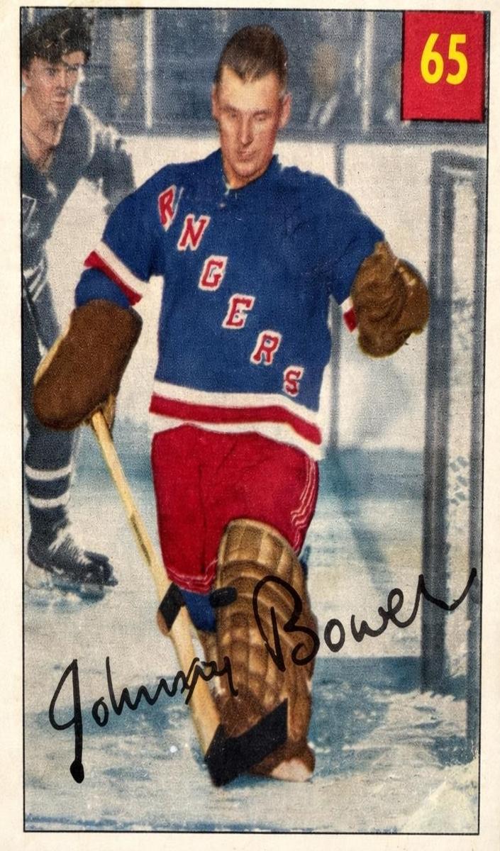 1954 Johnny Bower #65
