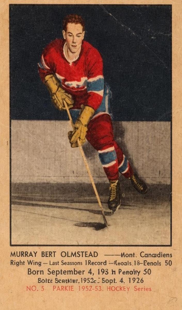 1951 Bert Olmstead #5