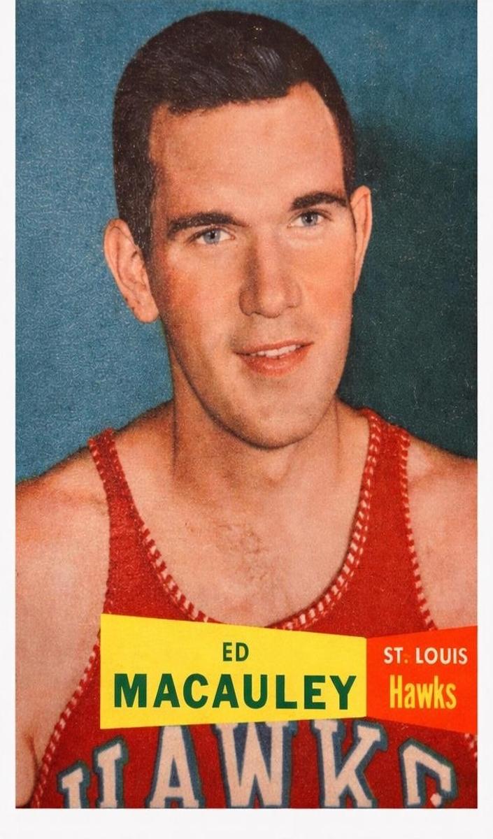 1957 Topps Ed Macauley #27 card