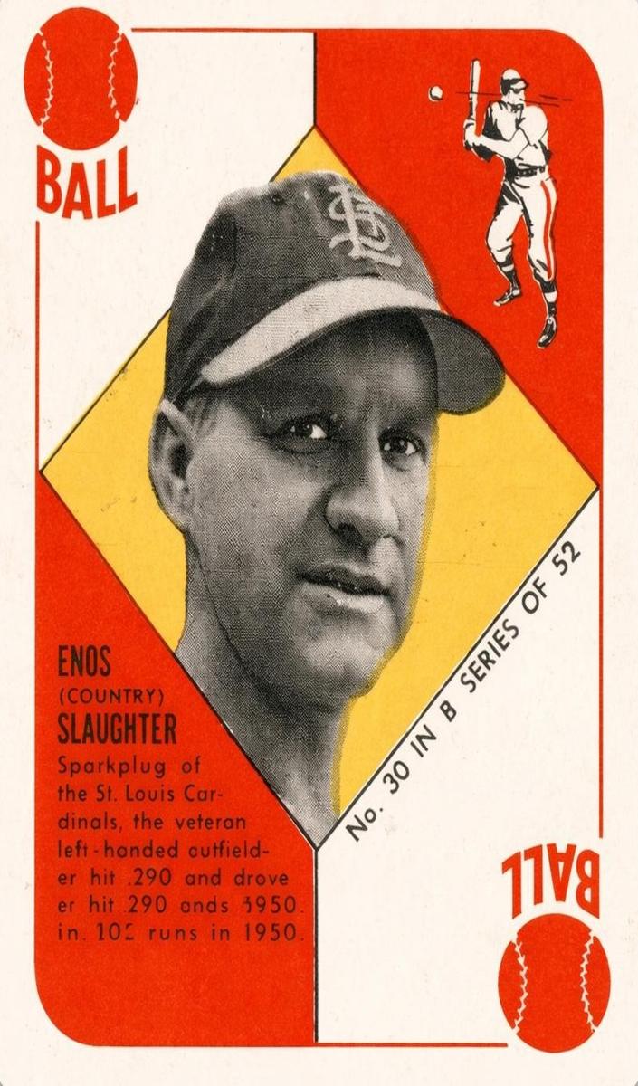 1951 Enos Slaughter #30