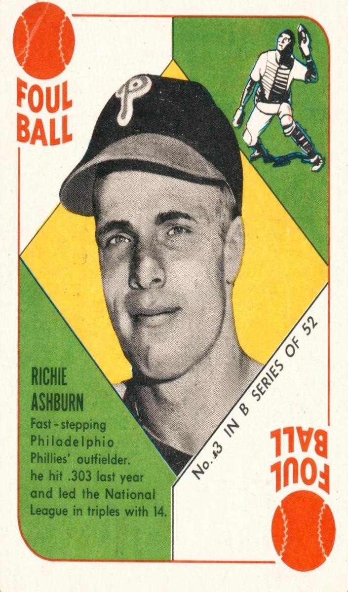 1951 Richie Ashburn #3