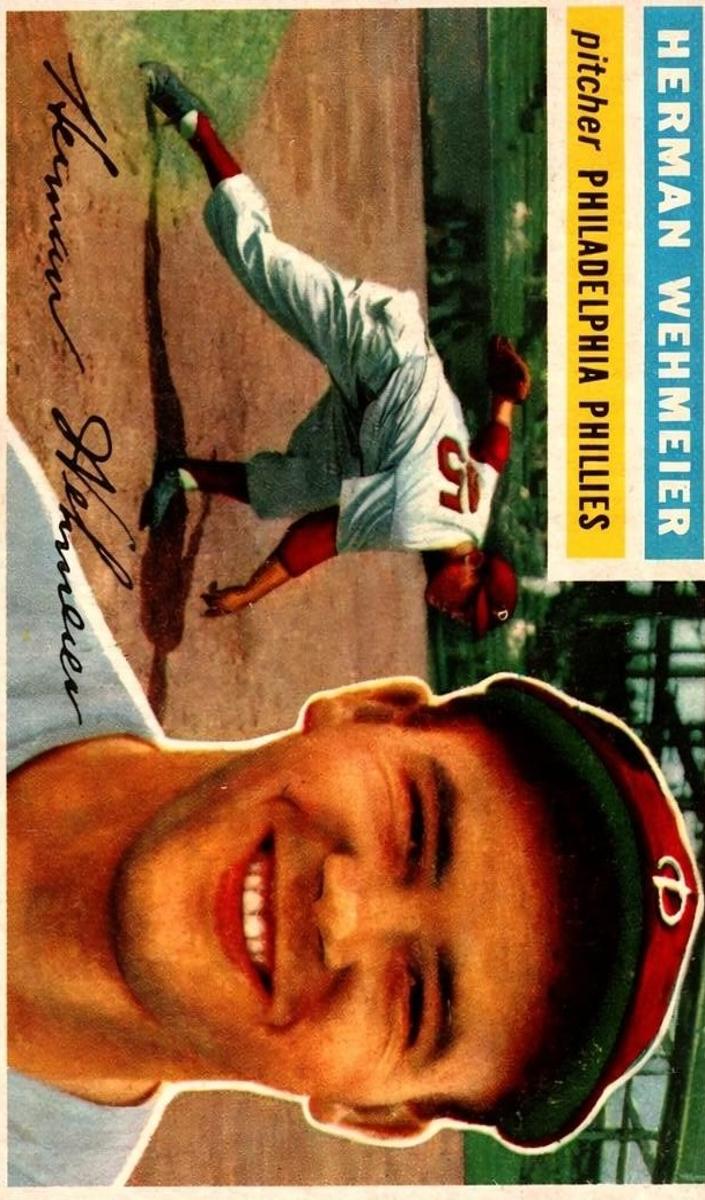 1956 Topps Herm Wehmeier #78 card