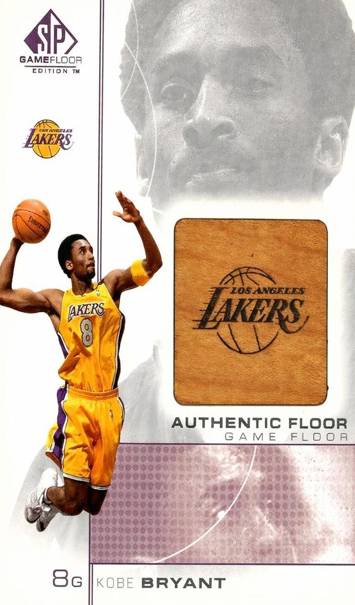 2000 SP Game Floor Authentic Floor Kobe Bryant #KB2 card