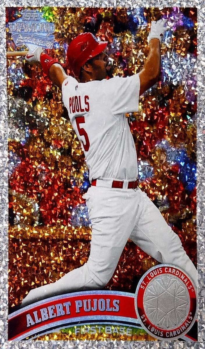 2011 Albert Pujols [Platinum Diamond Anniversary] #100