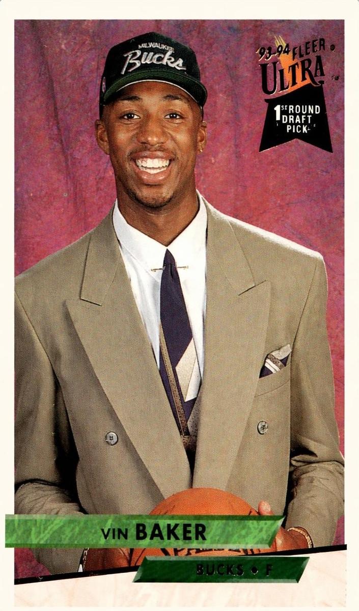 1993 Fleer Ultra Vin Baker #106 card
