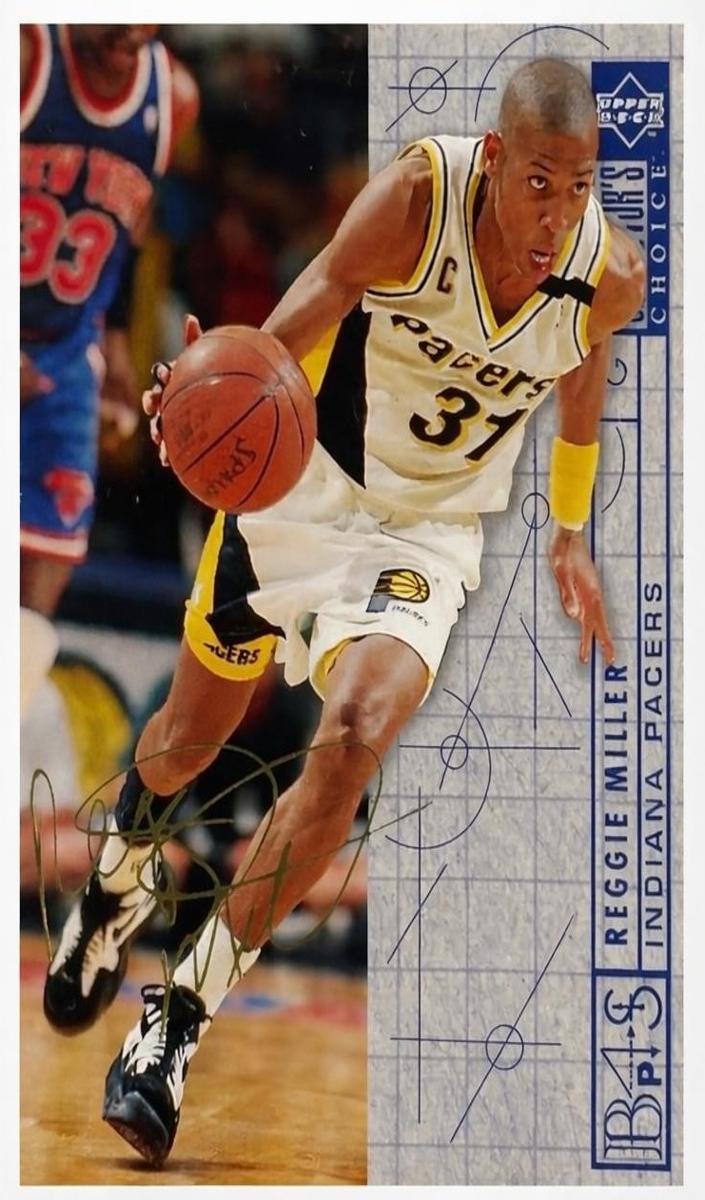 1994 Reggie Miller [Gold Signature] #382