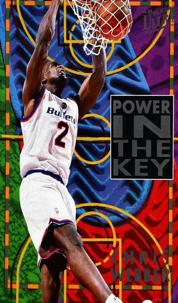 1994 Ultra Power in the Key Chris Webber #9 card