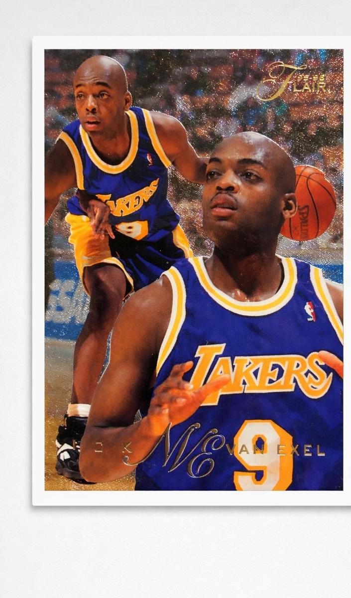 1995 Flair Nick Van Exel #68 card