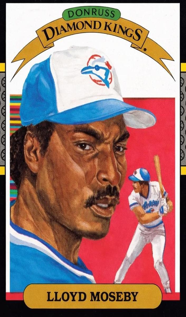 1987 Lloyd Moseby #21