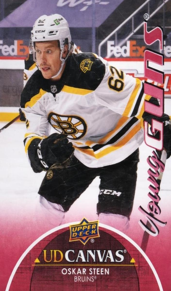 2021 Upper Deck Oskar Steen #C102 card