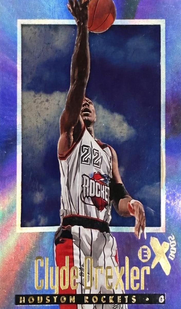 1996 Clyde Drexler [Credentials] #24