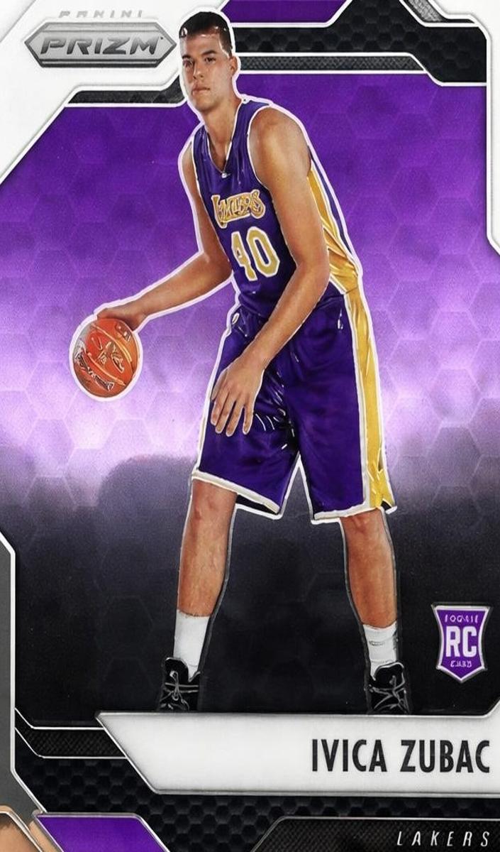 2016 Panini Prizm Ivica Zubac #136 card