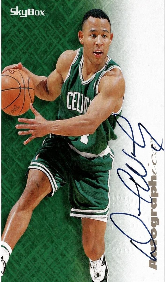 1996 Skybox Premium David Wesley #91 card