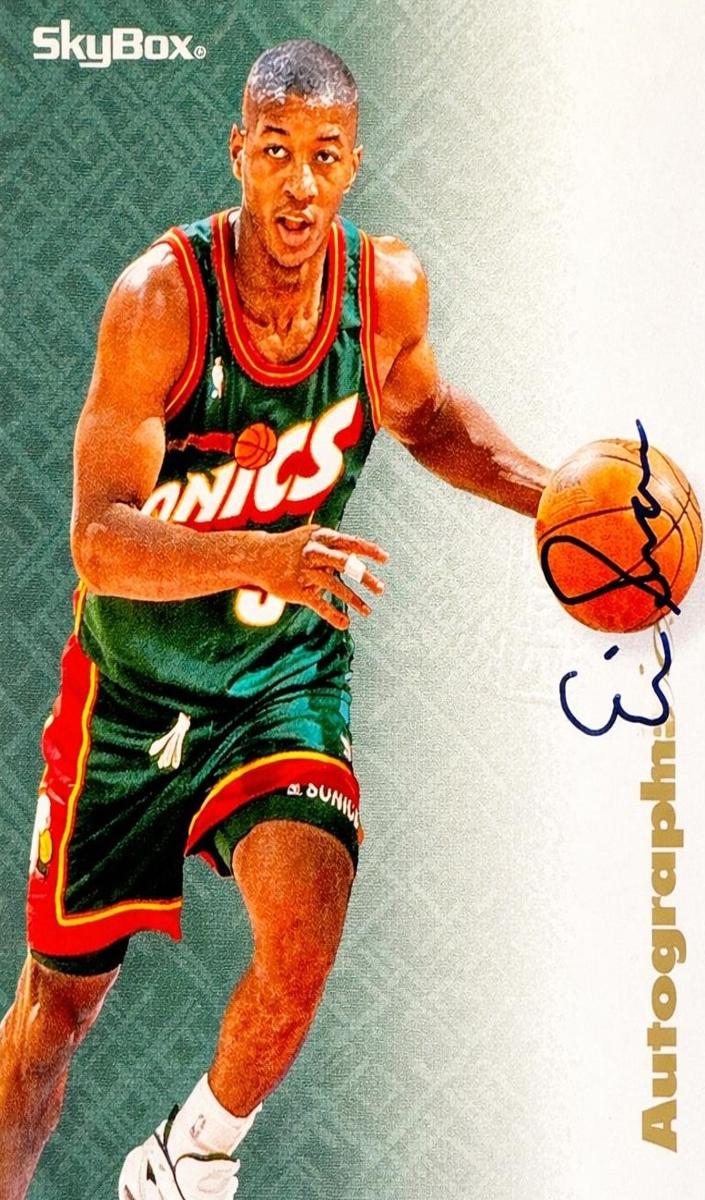 1996 Skybox Premium Eric Snow #77 card