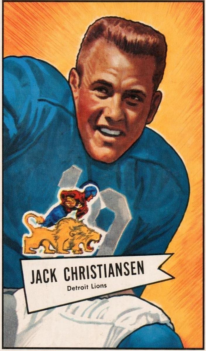 1952 Jack Christiansen #129