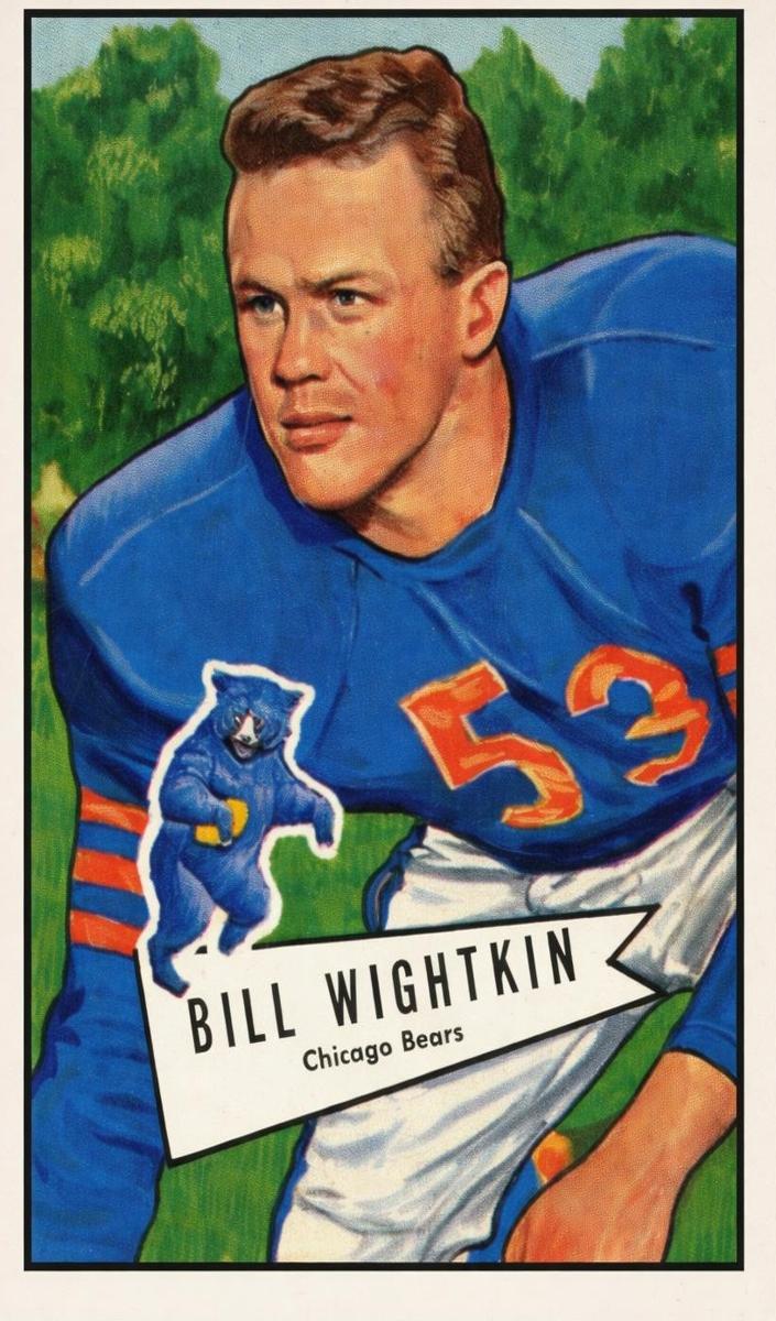 1952 Bill Wightkin #96