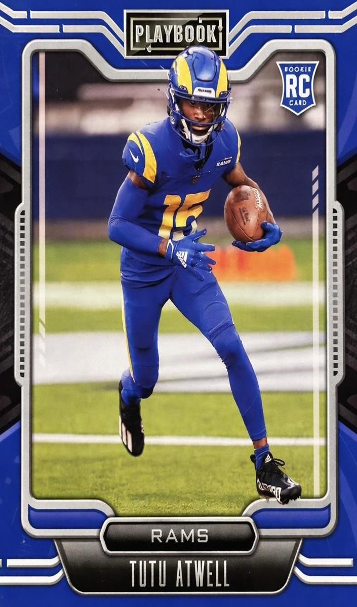 2021 Panini Playbook Tutu Atwell #119 card
