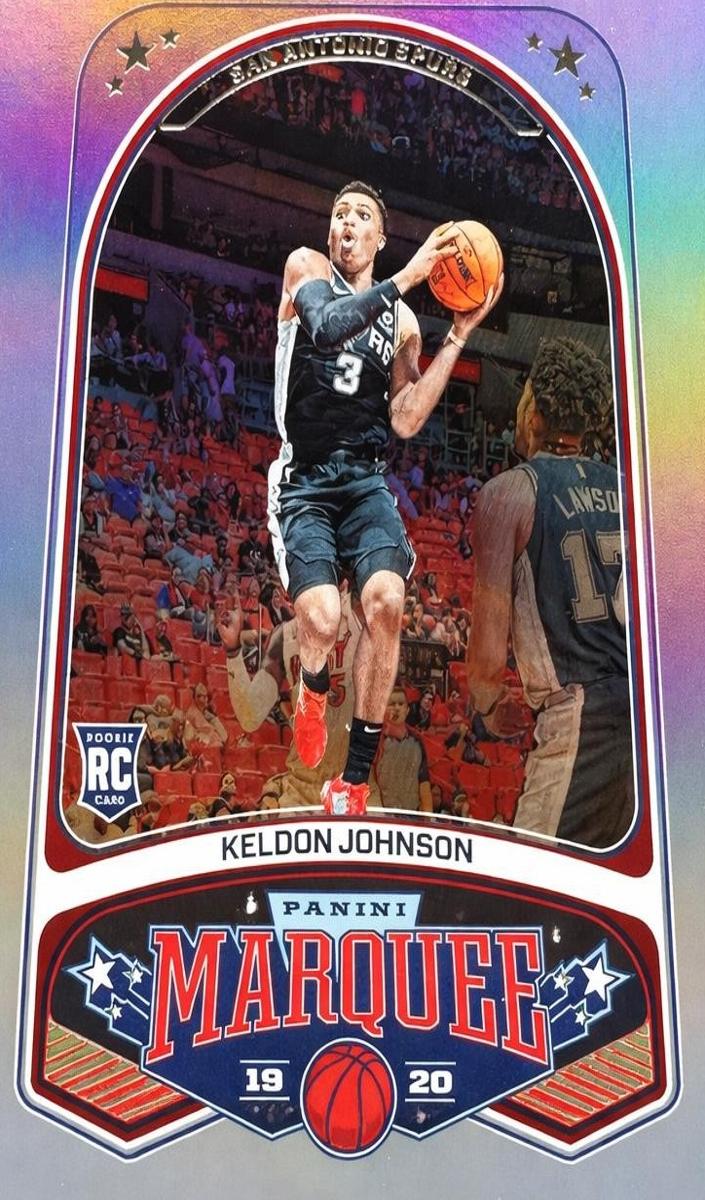 2019 Panini Chronicles BRONZE #247 Keldon Johnson front