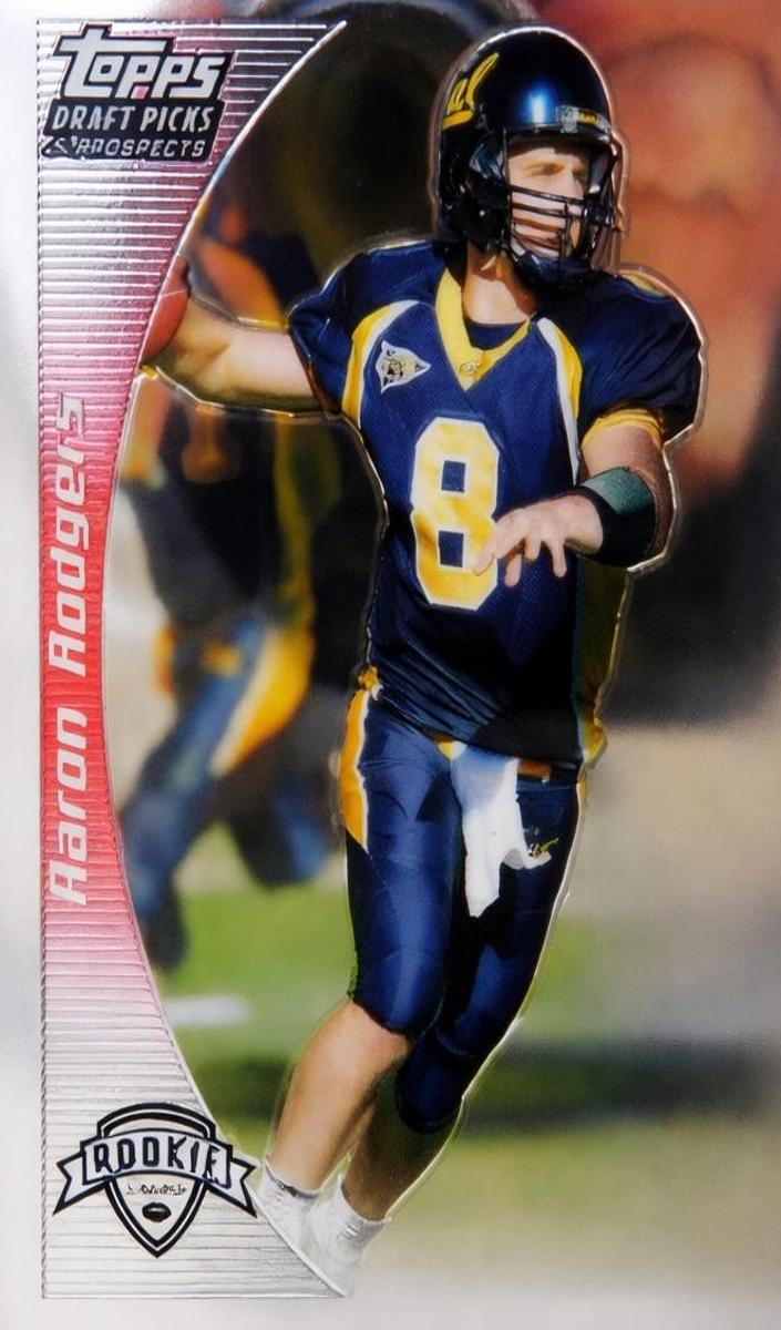 2005 Topps Chrome Aaron Rodgers [Chrome] #152 card