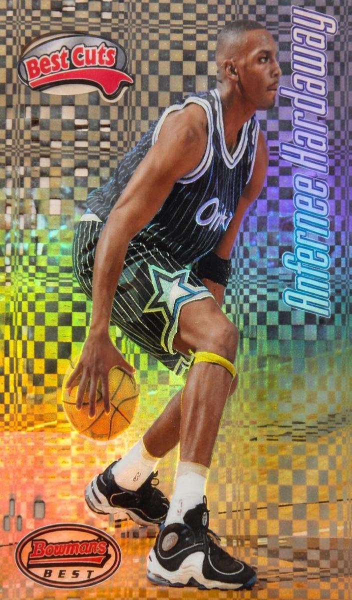 1997 Bowman's Best Anfernee Hardaway [Refractor] #BC6 card