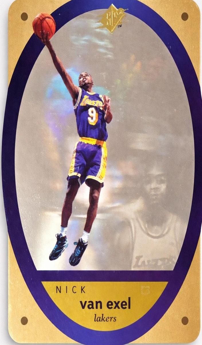 1996 Nick Van Exel [Gold] #26