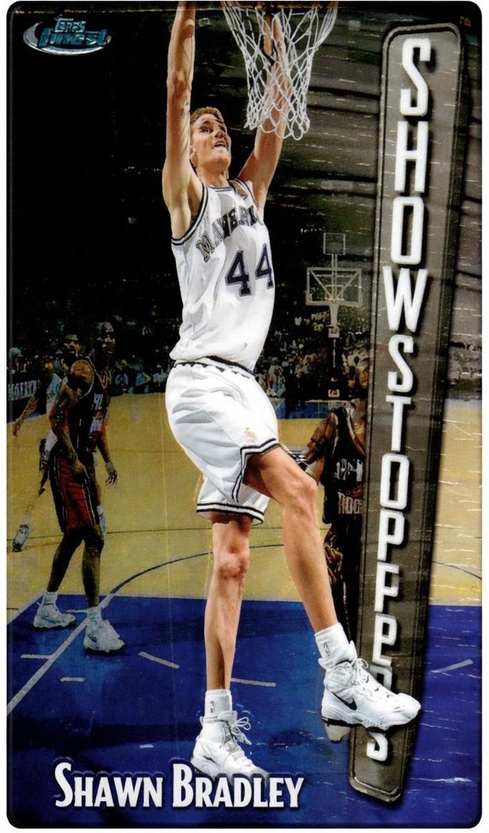Shawn Bradley  1997 Topps Finest Basketball