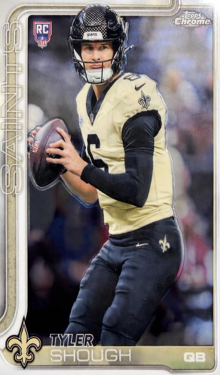 Tyler Shough 2025 Topps Chrome Football