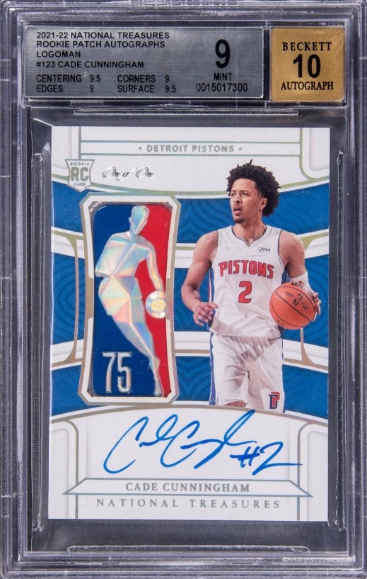 2021 Cade Cunningham [Logoman] #123
