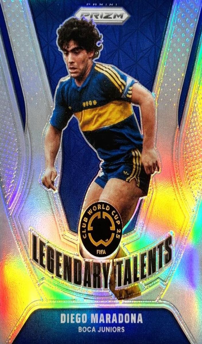 2025 Panini Prizm FIFA Club World Cup Diego Maradona [Silver] #3 card