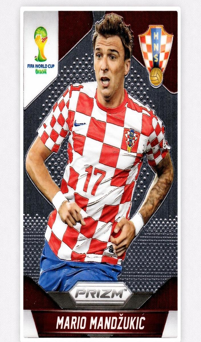 2014 Panini Prizm World Cup Mario Mandzukic [Silver] #120 card