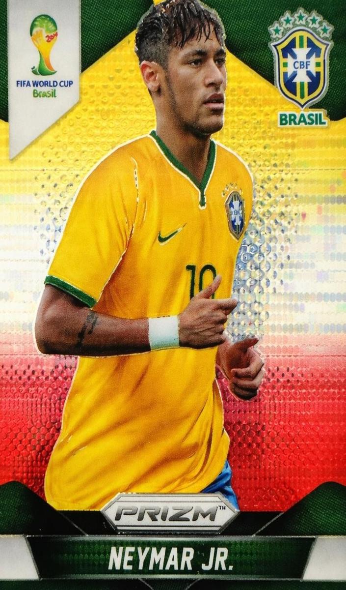 2014 Neymar Jr. [Yellow and Red Pulsar] #112