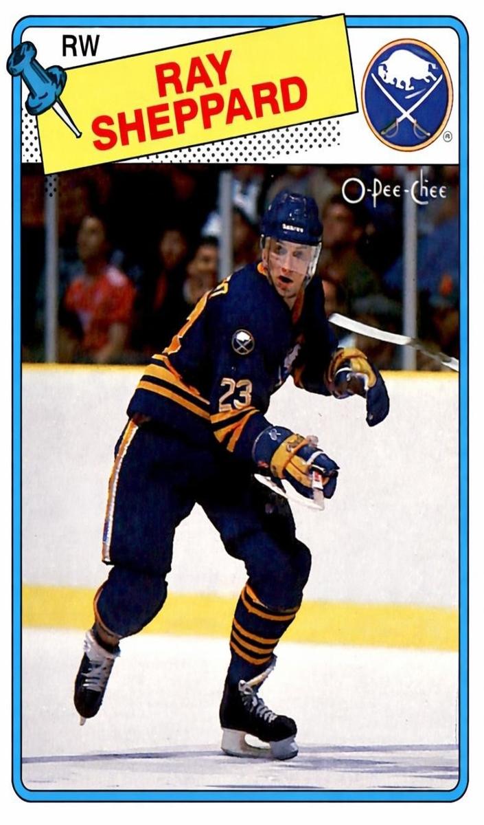 1988 O-Pee-Chee Ray Sheppard #55 card