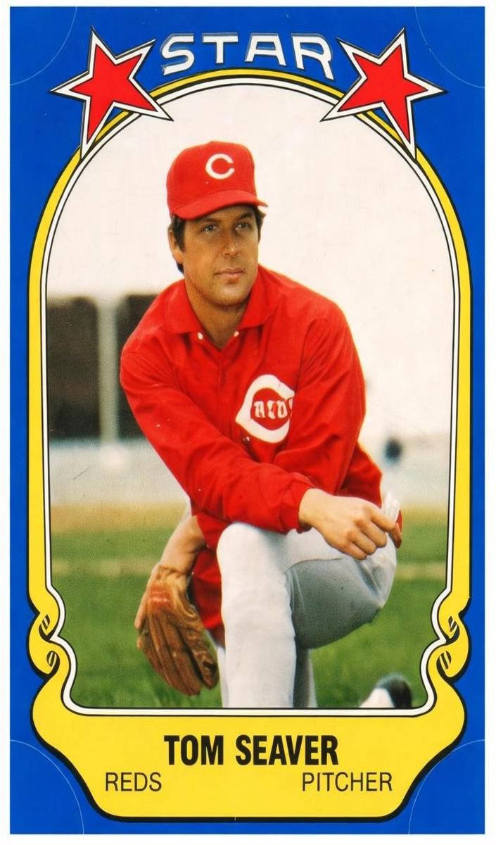1981 Fleer Star Stickers Tom Seaver #49 card