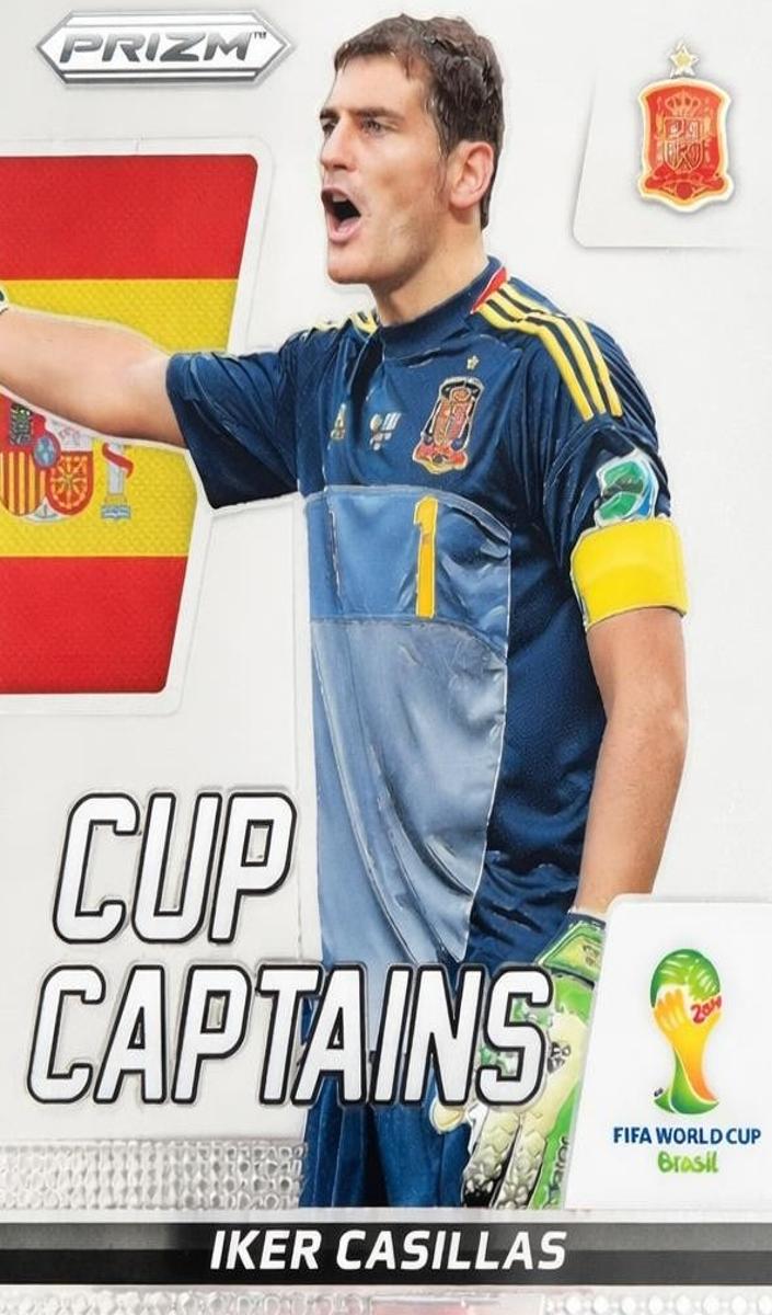 2014 Panini Prizm World Cup Iker Casillas #14 card