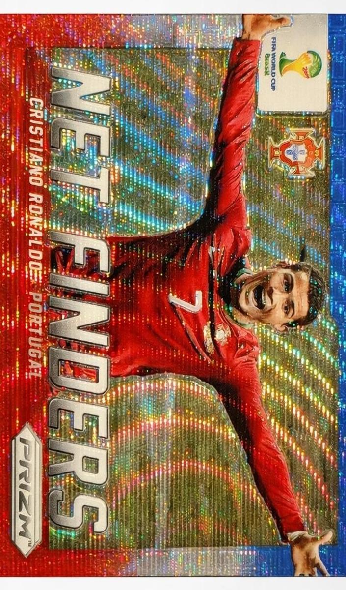 2014 Cristiano Ronaldo [Blue & Red Blue Wave] #20