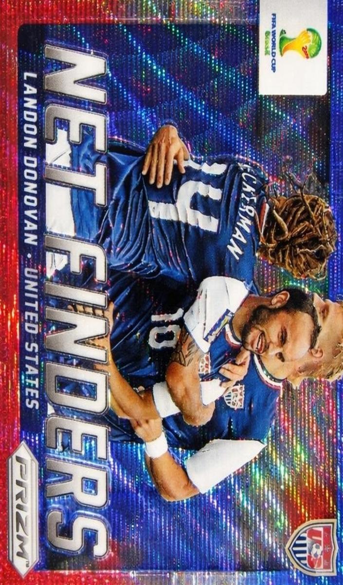 2014 Landon Donovan [Blue & Red Blue Wave] #25