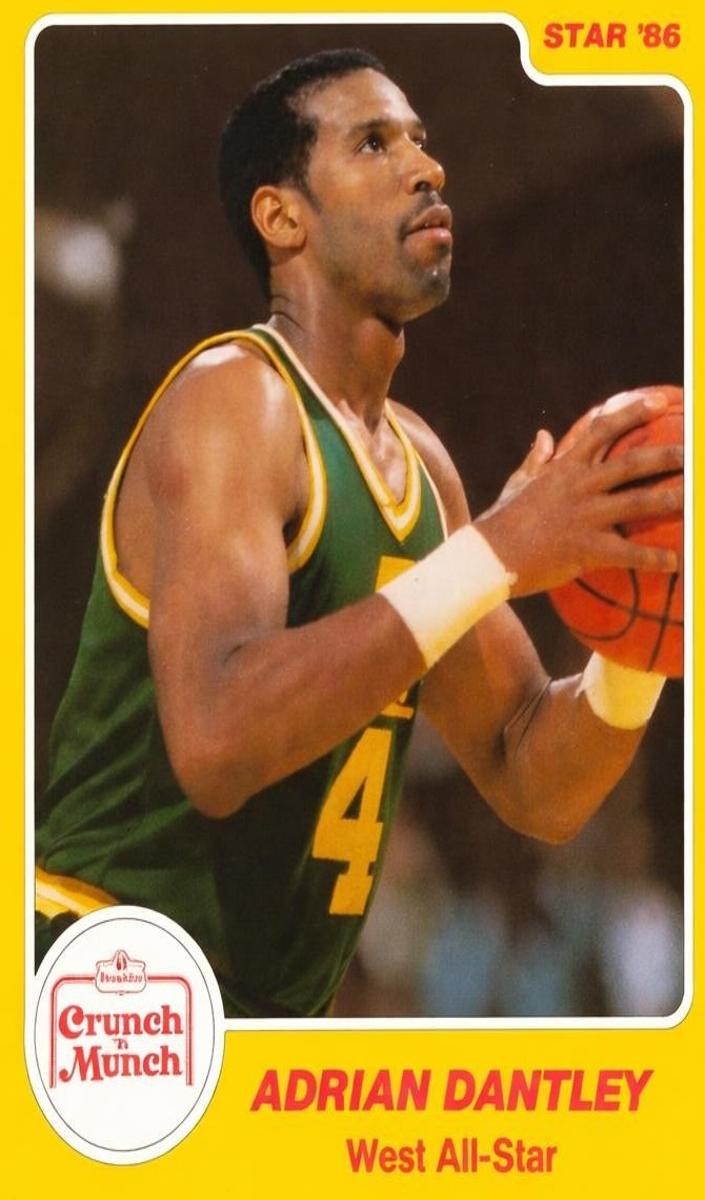 1985 Adrian Dantley #8