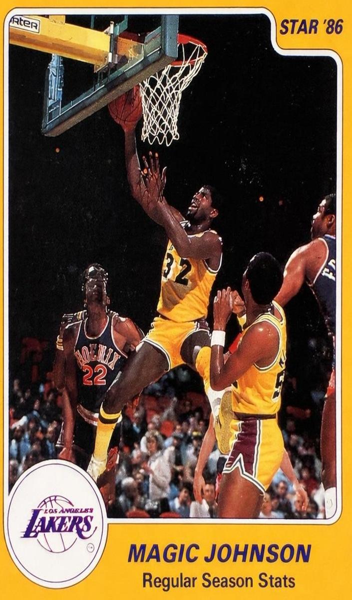 1986 Magic Johnson [Regular Season Stats] #3