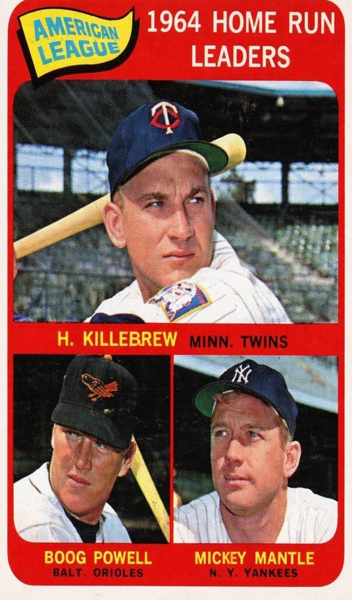 1965 A.L. Home Run Leaders #3