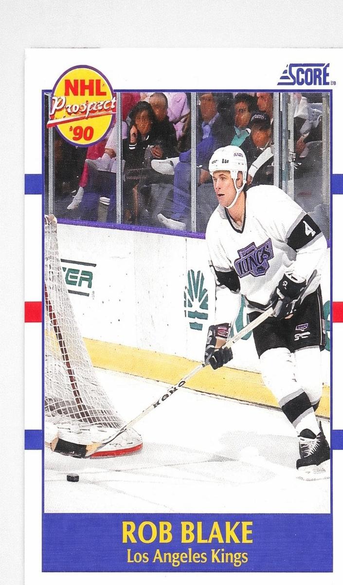 1990 Score Rob Blake #421 card