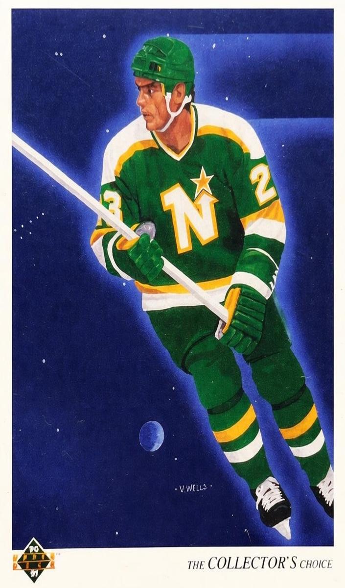 1990 Upper Deck Brian Bellows #308 card
