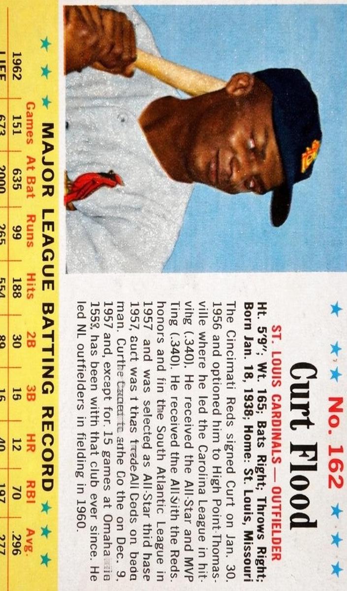 1963 Curt Flood #162