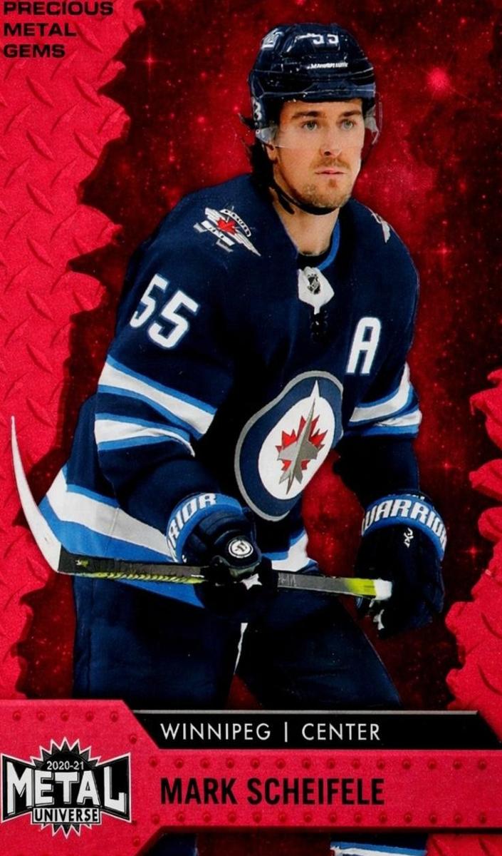 2020 Skybox Metal Universe Mark Scheifele [Red] #55 card