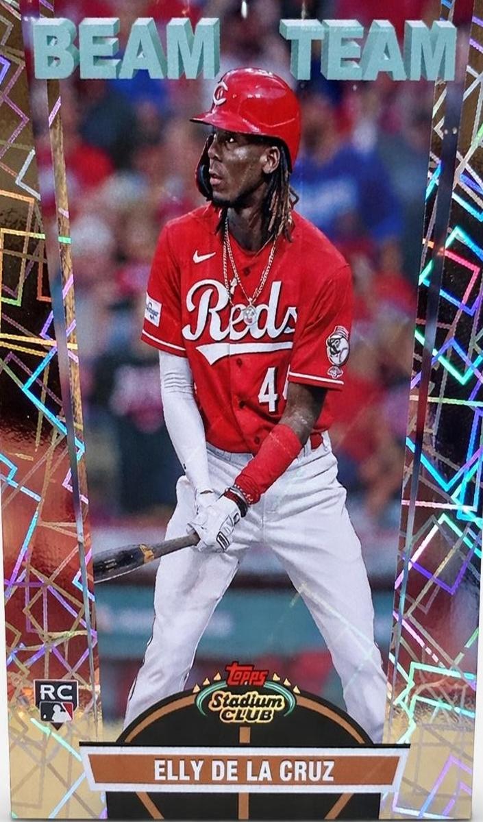 2024 Topps Stadium Club Beam Team Elly De La Cruz #BT-1 card