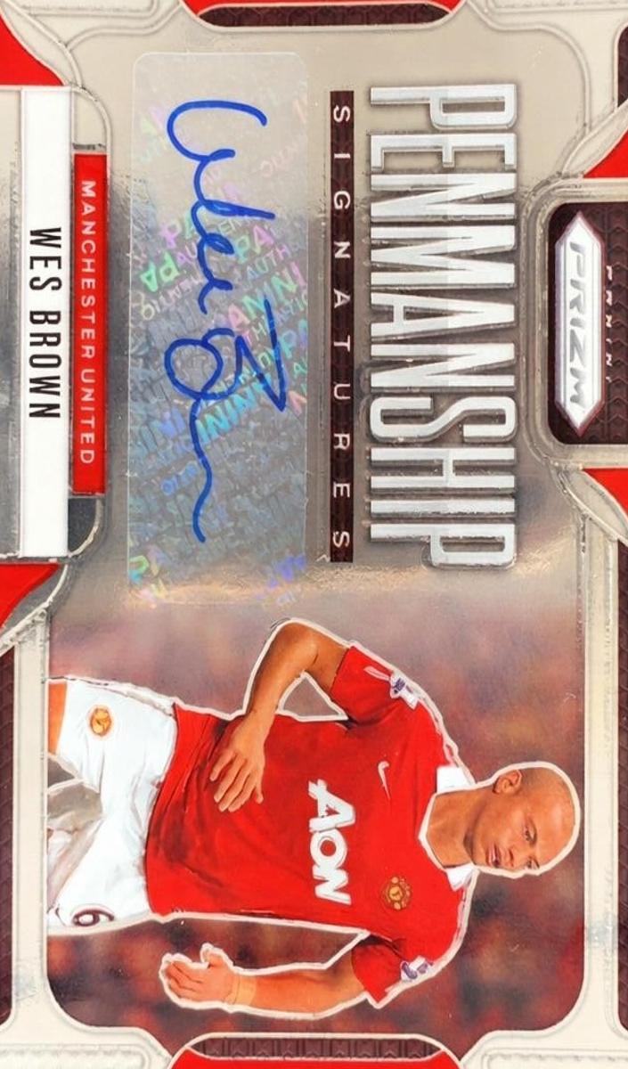 2024 Panini Prizm Premier League Wes Brown #P-WB card