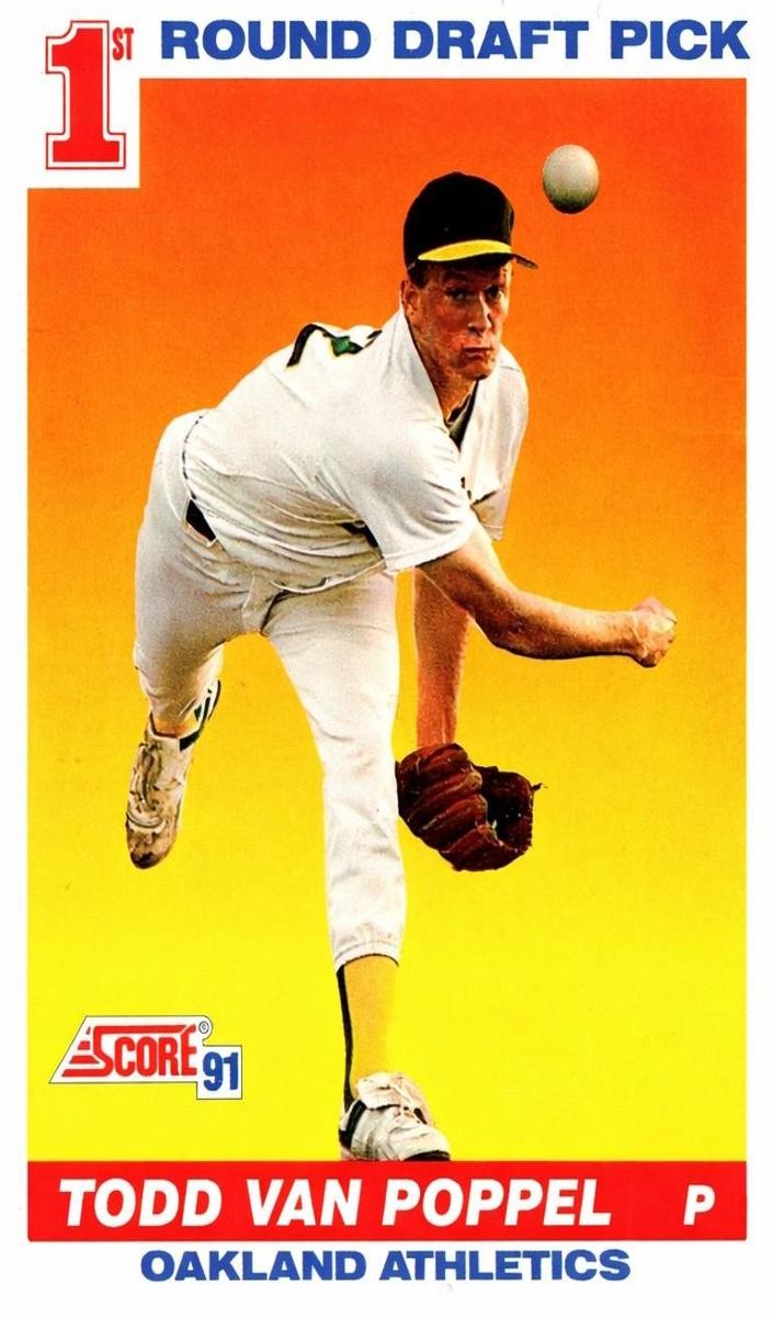 1991 Todd Van Poppel #389