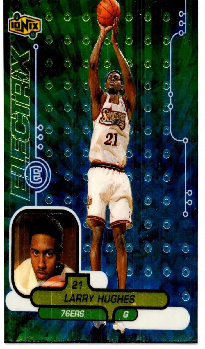 1998 Upper Deck Ionix Larry Hughes #68 card